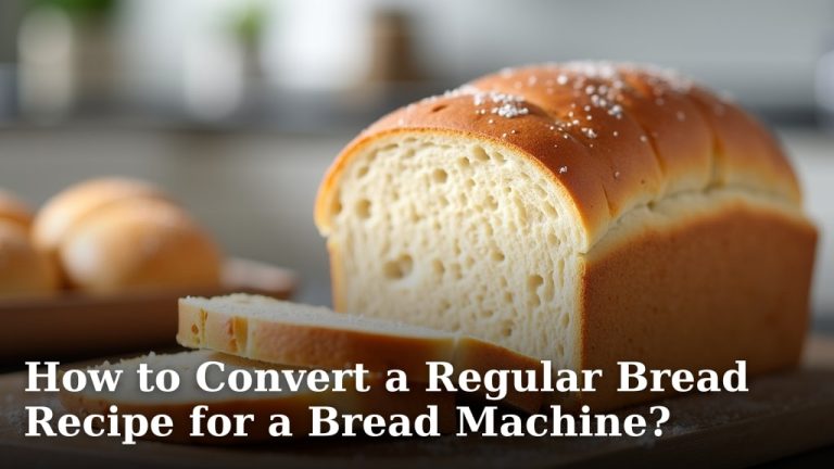 How to Convert a Regular Bread Recipe for a Bread Machine?