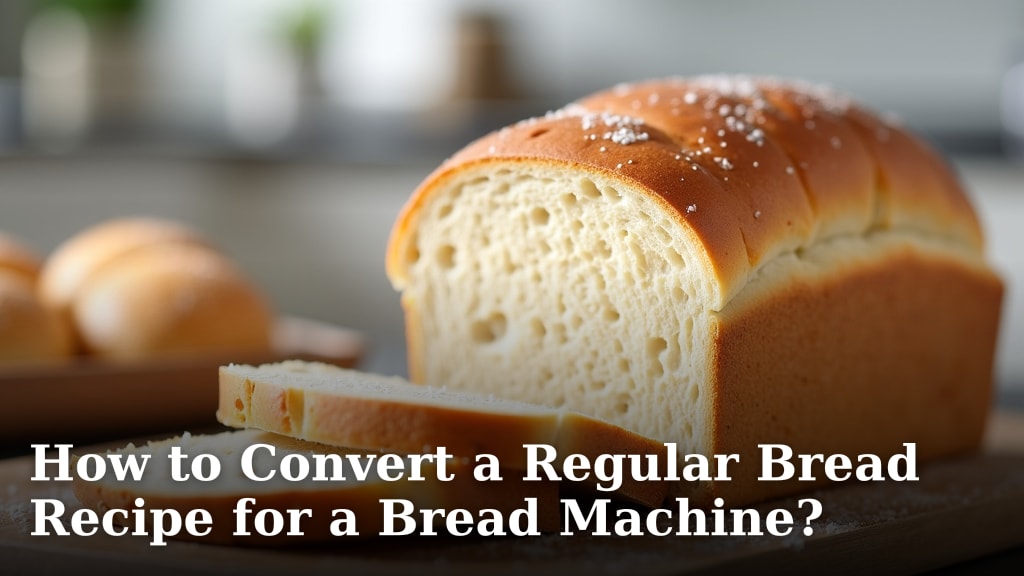How to Convert a Regular Bread Recipe for a Bread Machine?