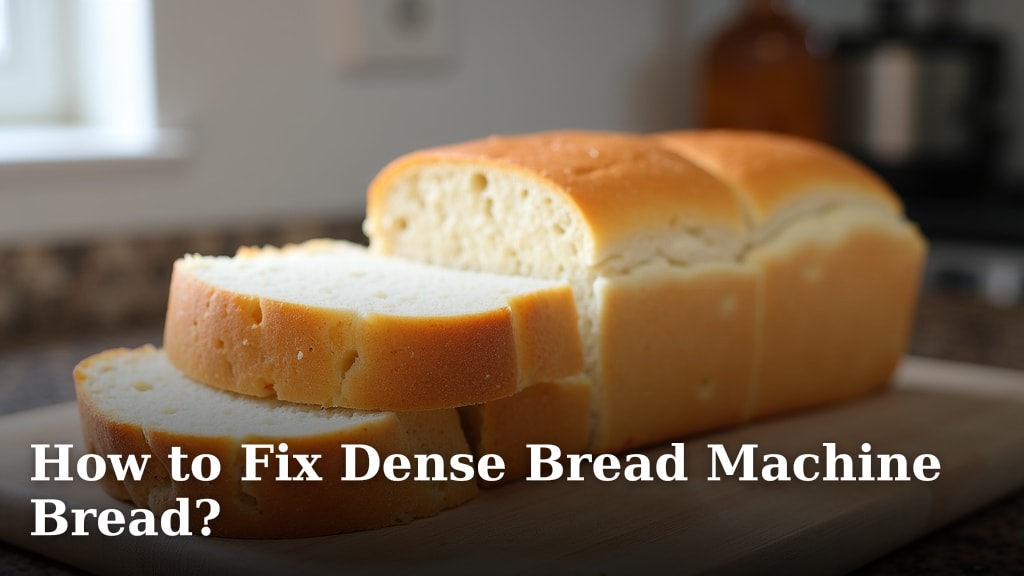 How to Fix Dense Bread Machine Bread?