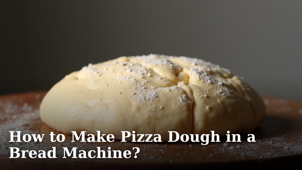 How to Make Pizza Dough in a Bread Machine?