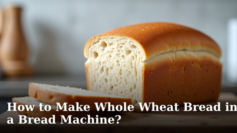 How to Make Whole Wheat Bread in a Bread Machine?
