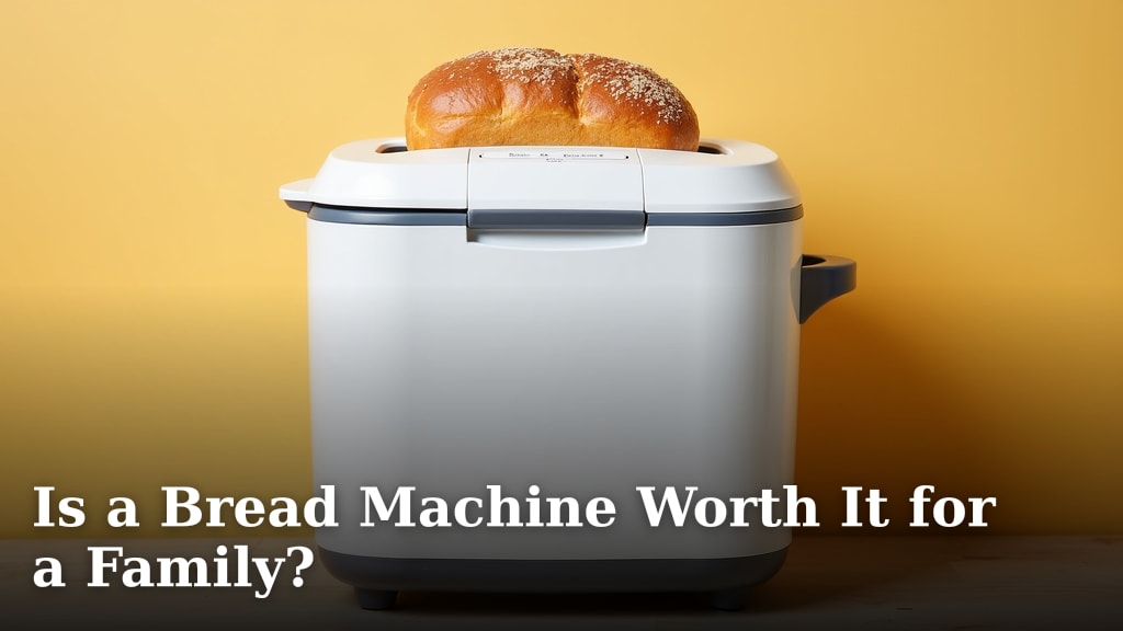 Is a Bread Machine Worth It for a Family?
