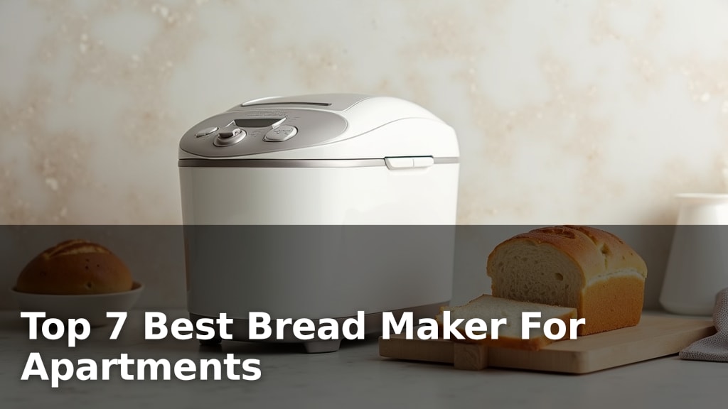 Top 7 Best Bread Maker For Apartments