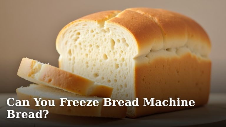Can You Freeze Bread Machine Bread?
