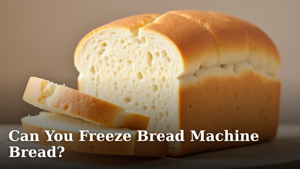 Can You Freeze Bread Machine Bread?