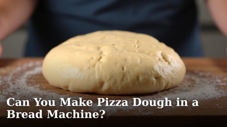 Can You Make Pizza Dough in a Bread Machine?