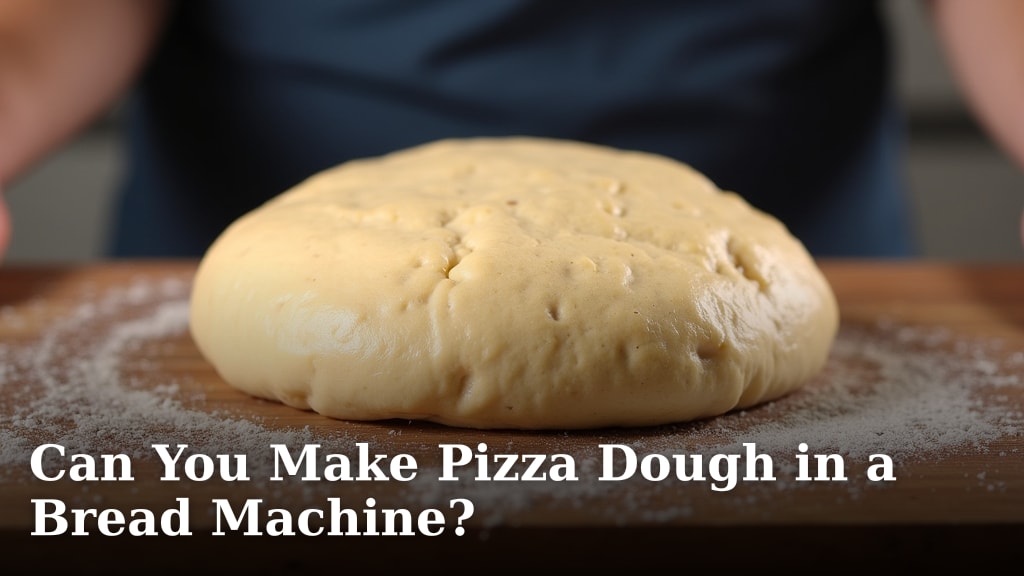 Can You Make Pizza Dough in a Bread Machine?