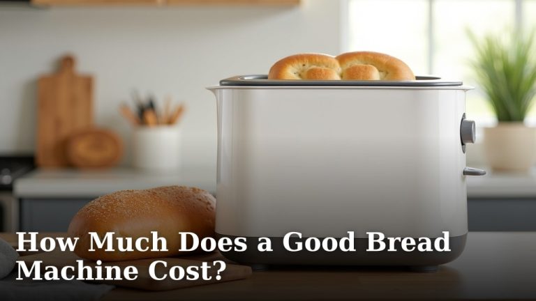 How Much Does a Good Bread Machine Cost?