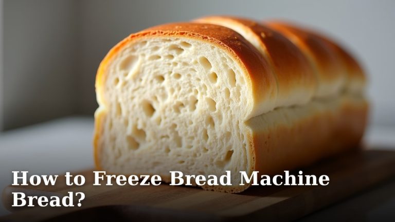 How to Freeze Bread Machine Bread?