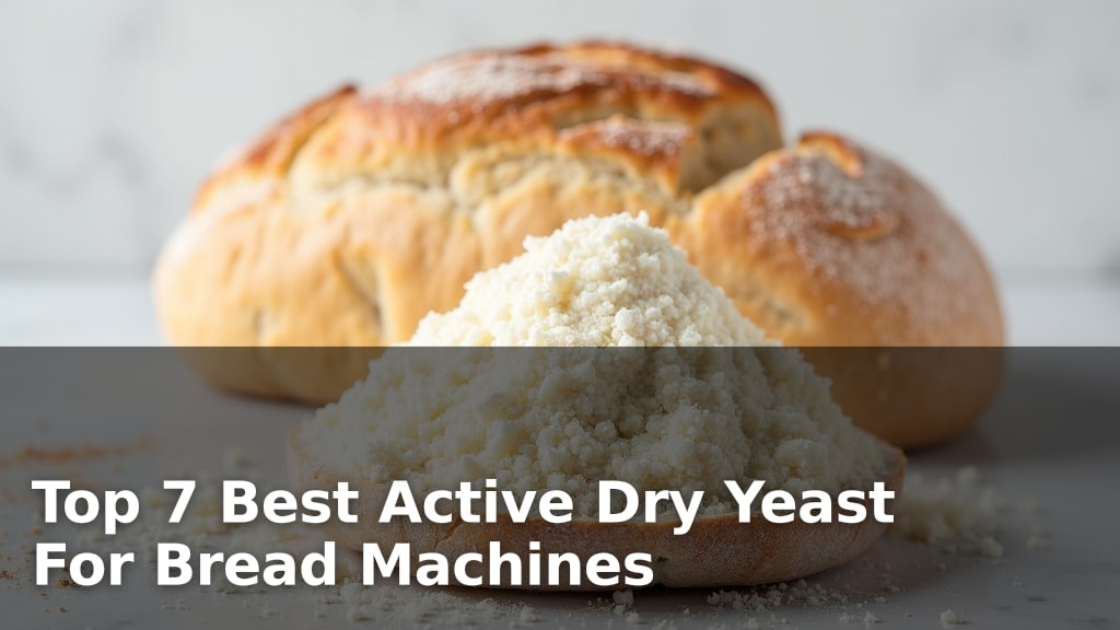 Top 7 Best Active Dry Yeast For Bread Machines