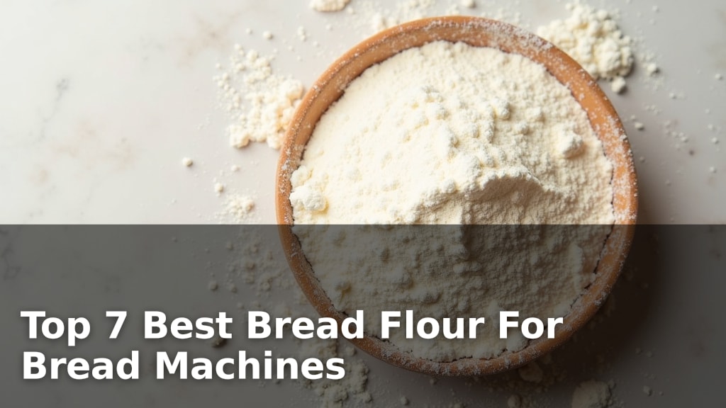 Top 7 Best Bread Flour For Bread Machines