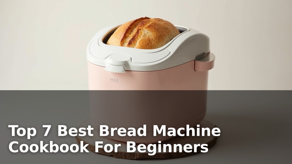Top 7 Best Bread Machine Cookbook For Beginners