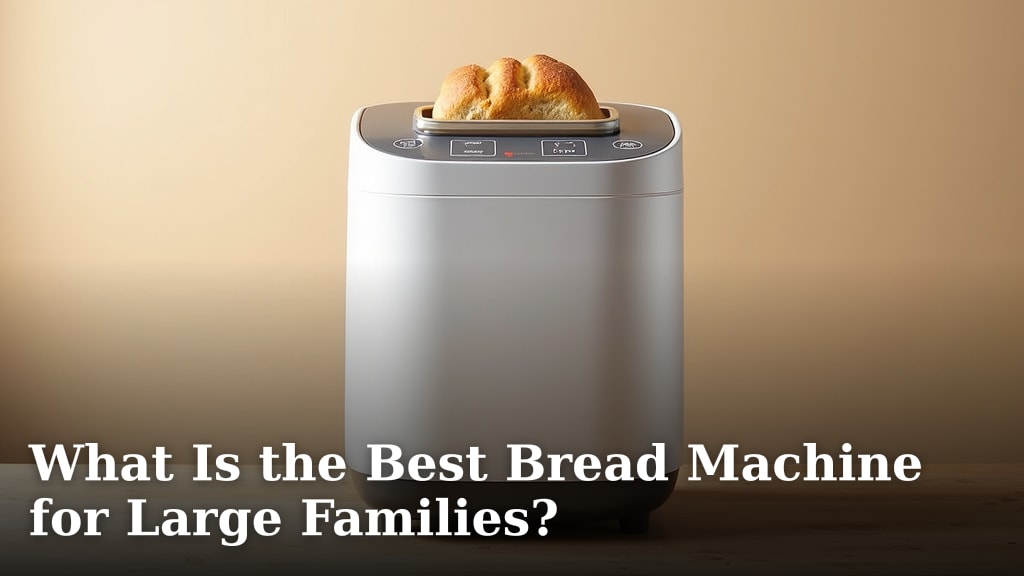 What Is the Best Bread Machine for Large Families?