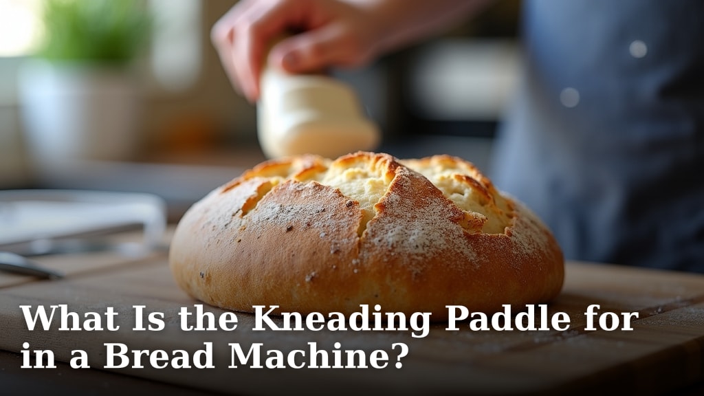 What Is the Kneading Paddle for in a Bread Machine?