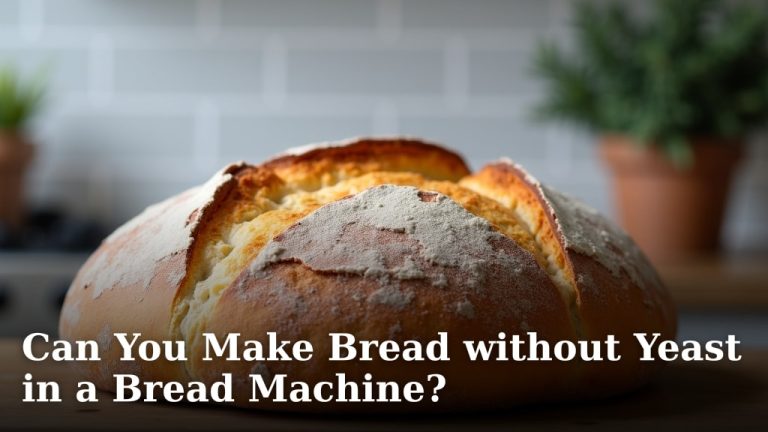 Can You Make Bread without Yeast in a Bread Machine?