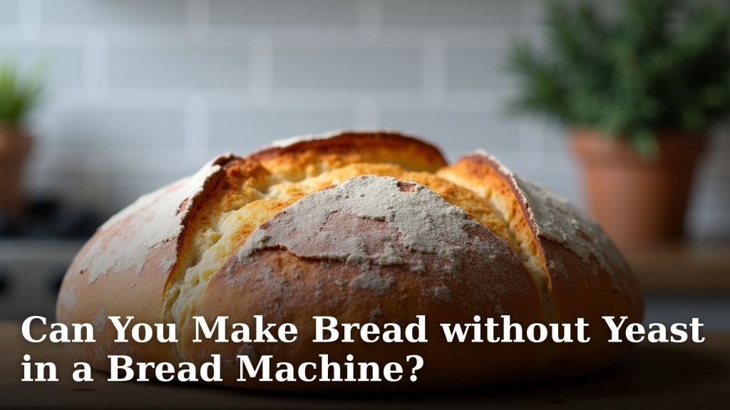 Can You Make Bread without Yeast in a Bread Machine?