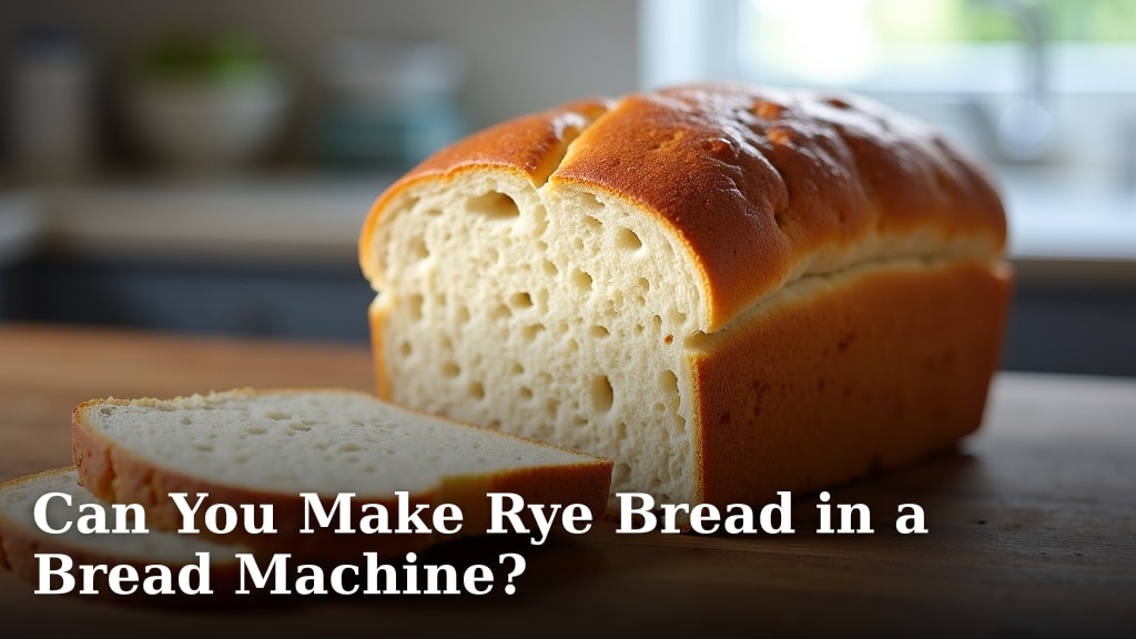 Can You Make Rye Bread in a Bread Machine?