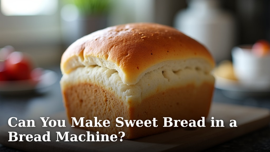 Can You Make Sweet Bread in a Bread Machine?