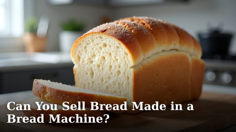 Can You Sell Bread Made in a Bread Machine?