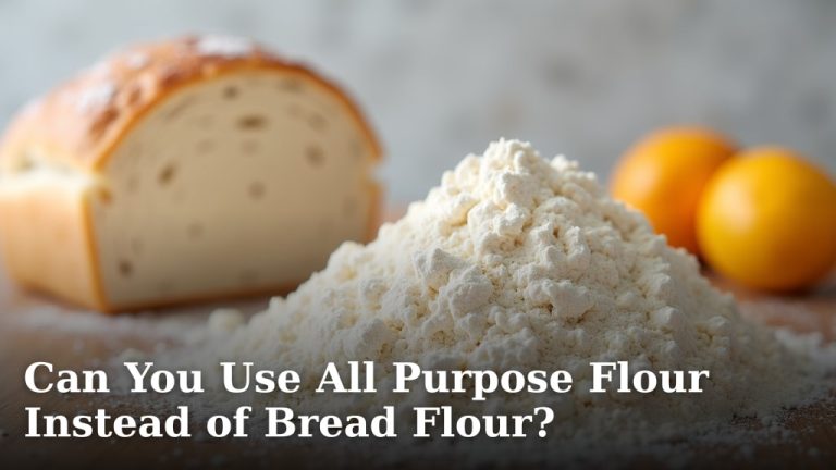 Can You Use All Purpose Flour Instead of Bread Flour?