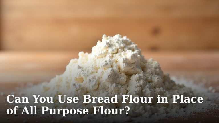 Can You Use Bread Flour in Place of All Purpose Flour?