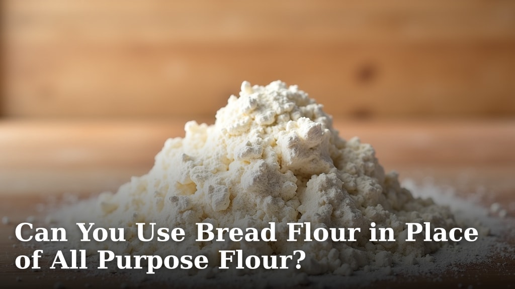 Can You Use Bread Flour in Place of All Purpose Flour?