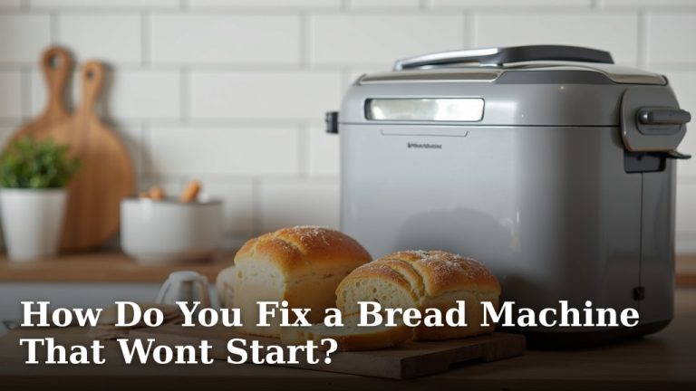 How Do You Fix a Bread Machine That Wont Start?