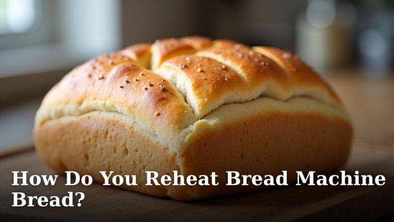 How Do You Reheat Bread Machine Bread?