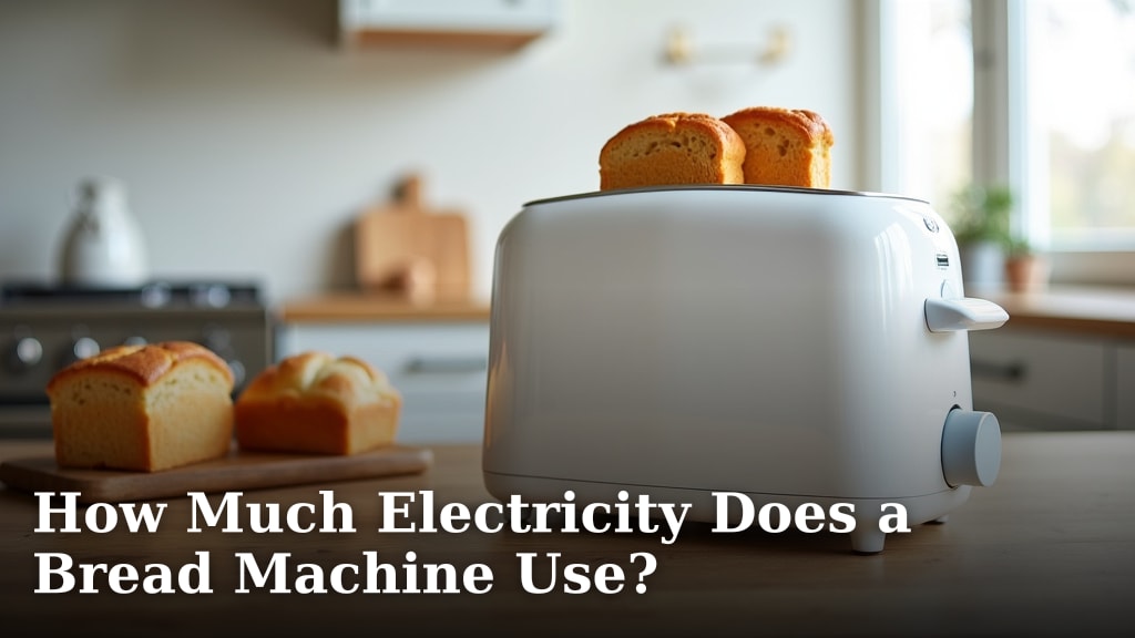 How Much Electricity Does a Bread Machine Use?