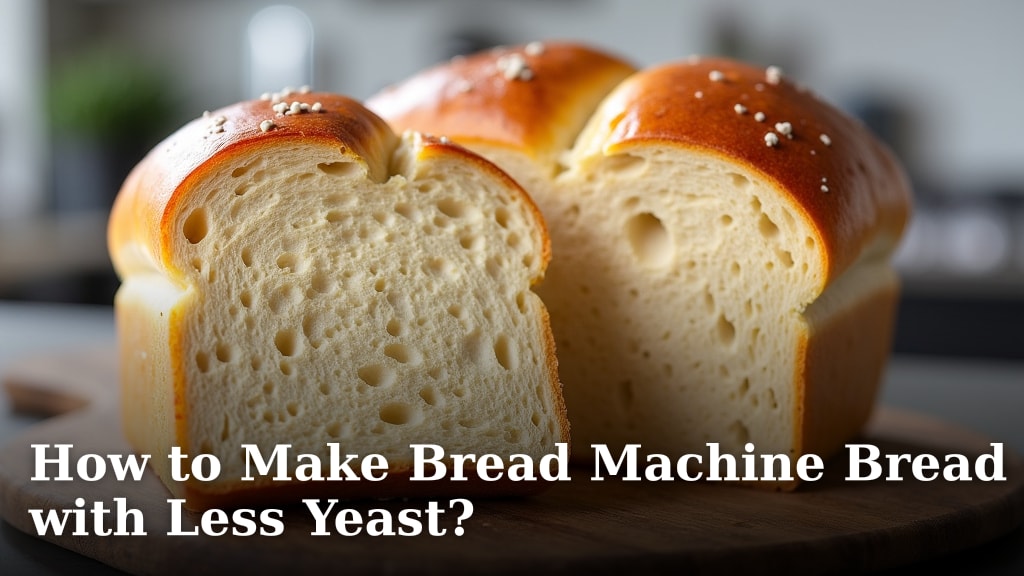 How to Make Bread Machine Bread with Less Yeast?