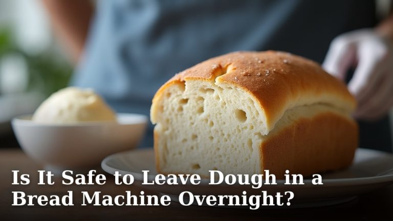 Is It Safe to Leave Dough in a Bread Machine Overnight?