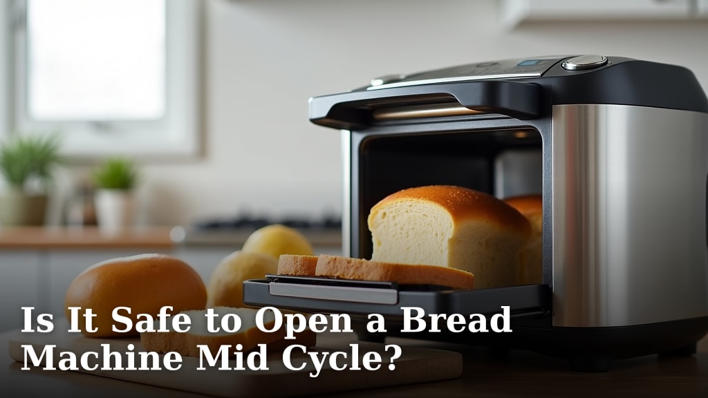 Is It Safe to Open a Bread Machine Mid Cycle?