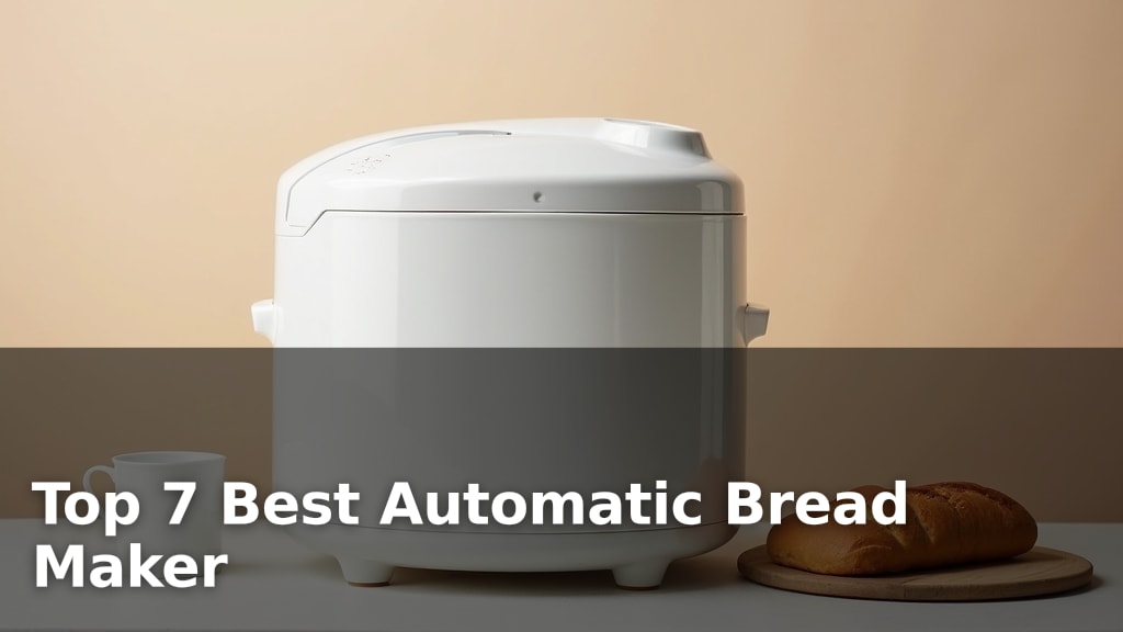 Top 7 Best Automatic Bread Maker