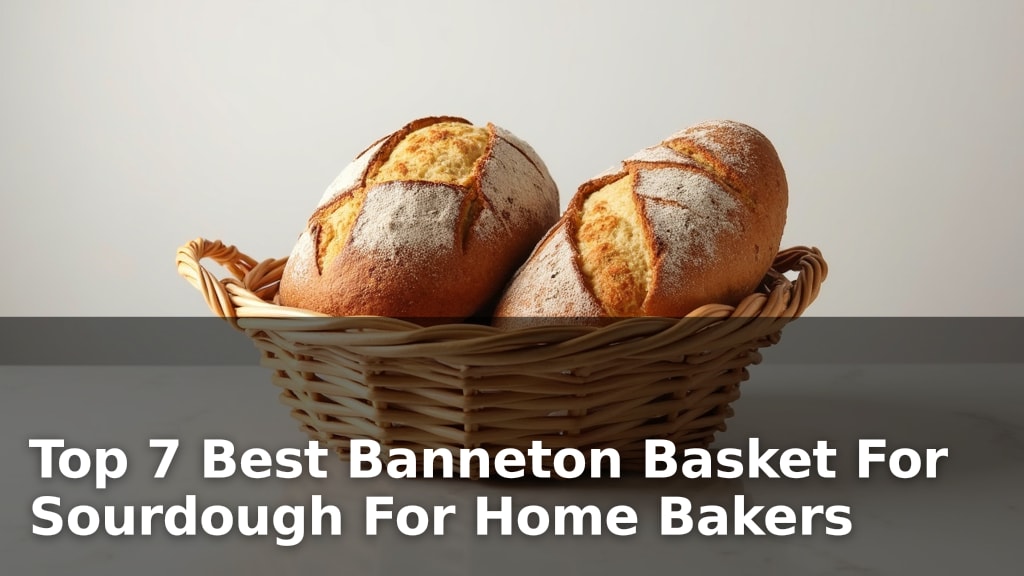 Top 7 Best Banneton Basket For Sourdough For Home Bakers