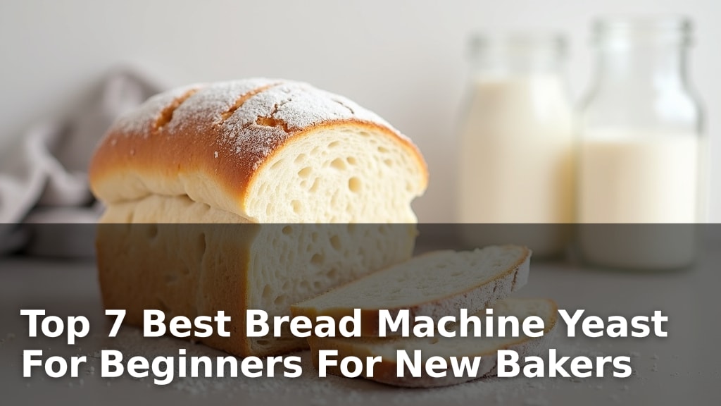 Top 7 Best Bread Machine Yeast For Beginners For New Bakers