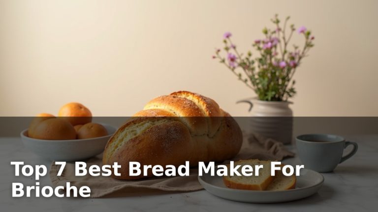 Top 7 Best Bread Maker For Brioche