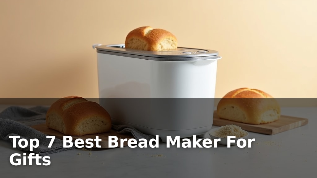 Top 7 Best Bread Maker For Gifts