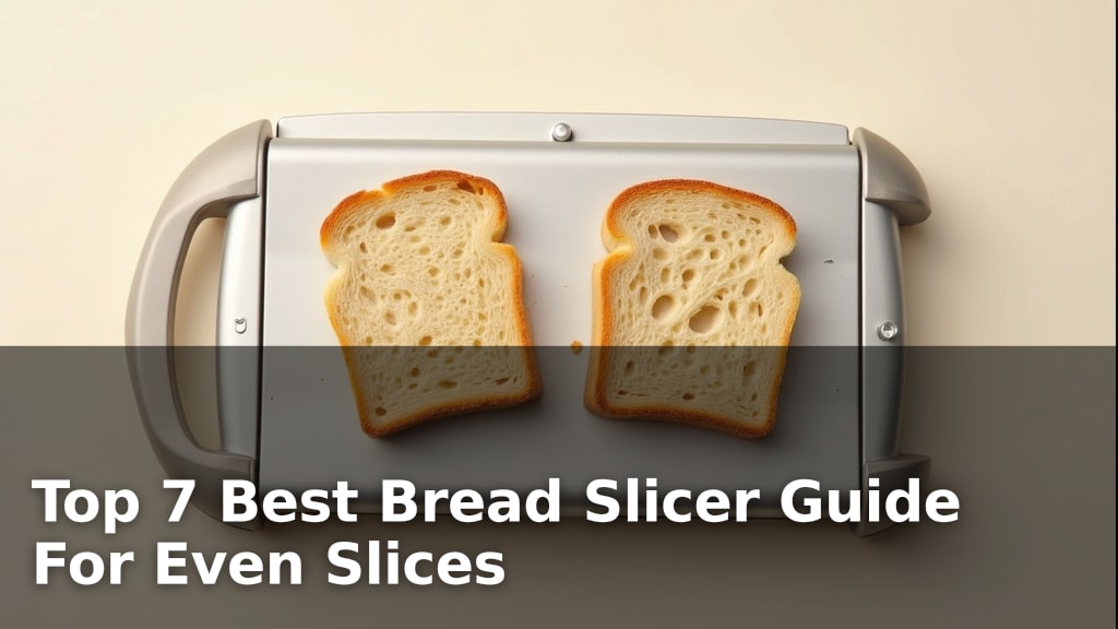 Top 7 Best Bread Slicer Guide For Even Slices