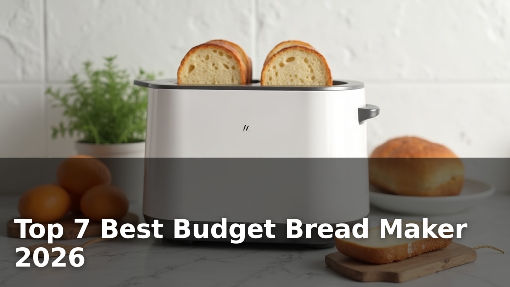 Top 7 Best Budget Bread Maker 2026