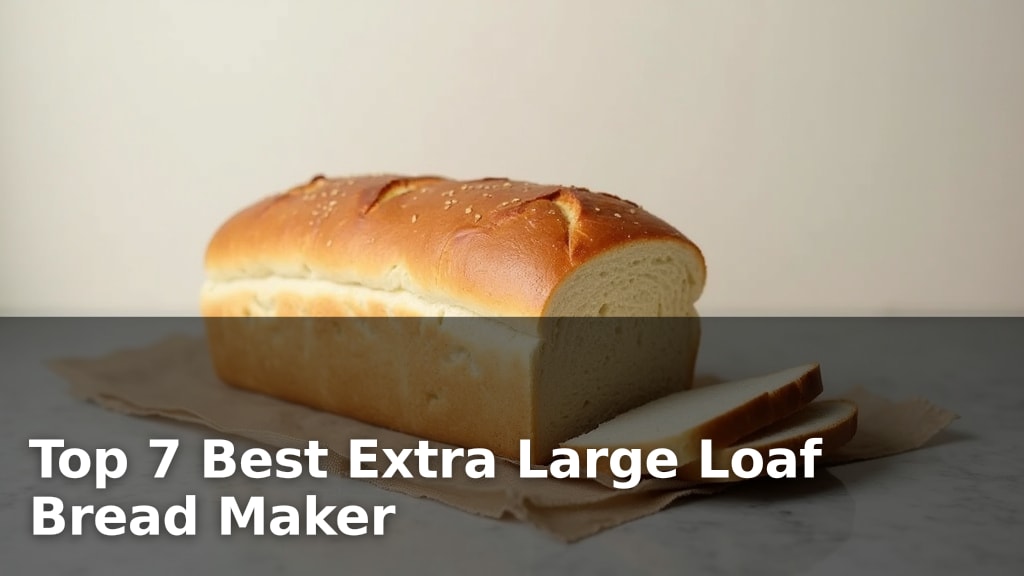 Top 7 Best Extra Large Loaf Bread Maker