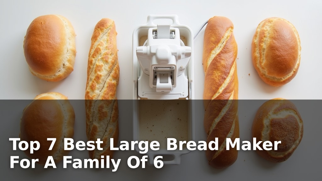 Top 7 Best Large Bread Maker For A Family Of 6