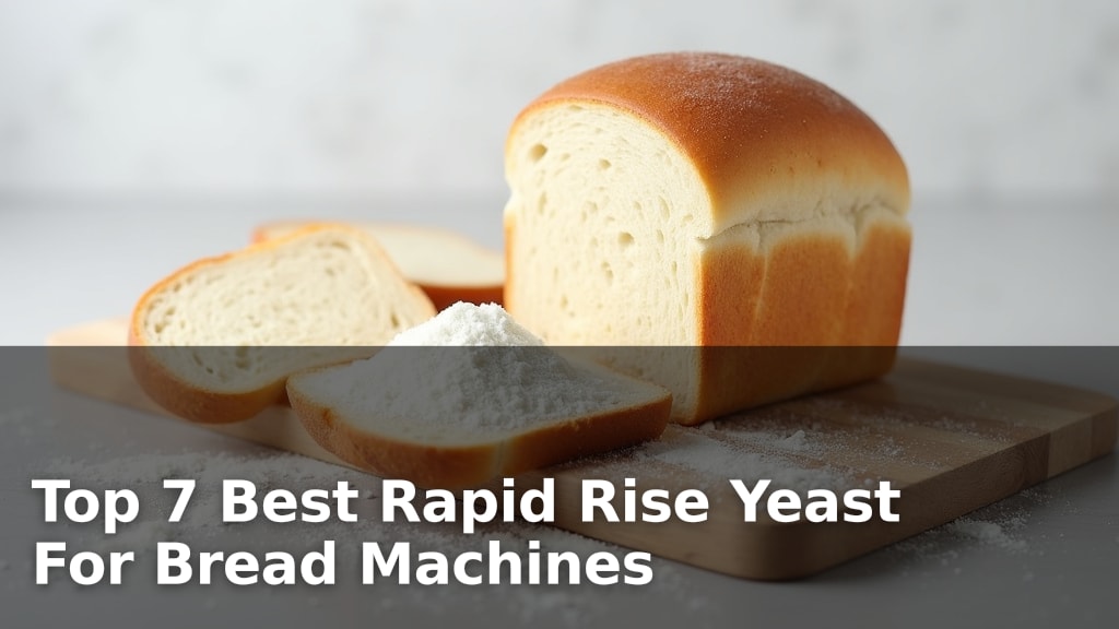 Top 7 Best Rapid Rise Yeast For Bread Machines