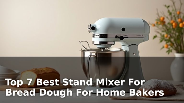 Top 7 Best Stand Mixer For Bread Dough For Home Bakers