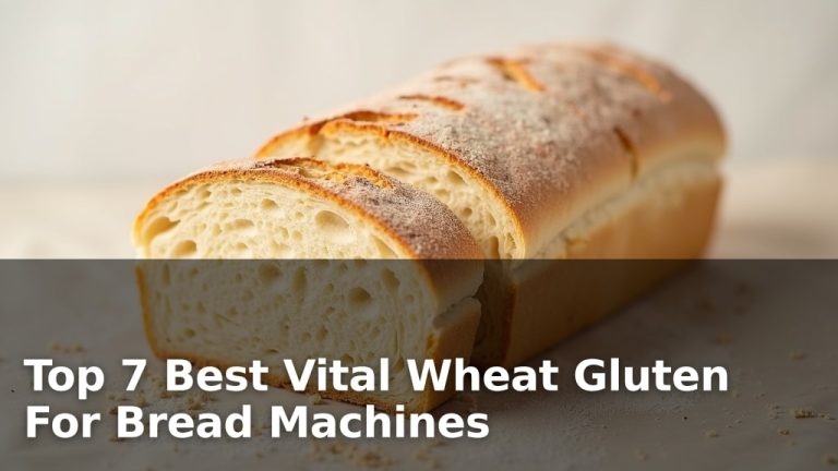 Top 7 Best Vital Wheat Gluten For Bread Machines