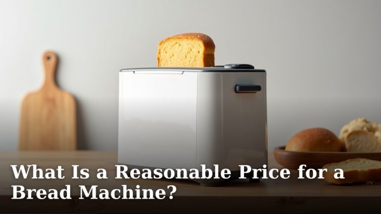 What Is a Reasonable Price for a Bread Machine?