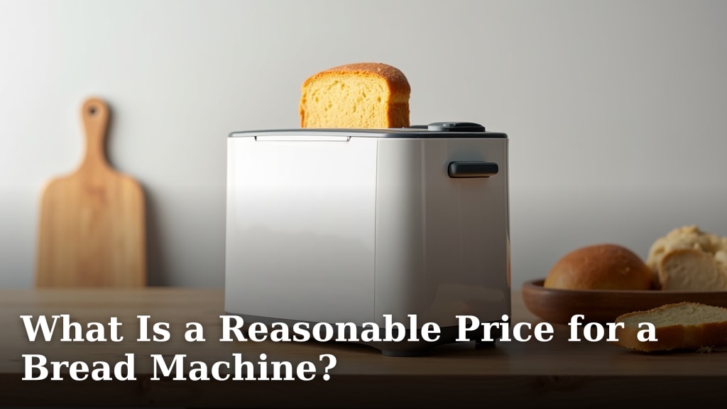 What Is a Reasonable Price for a Bread Machine?