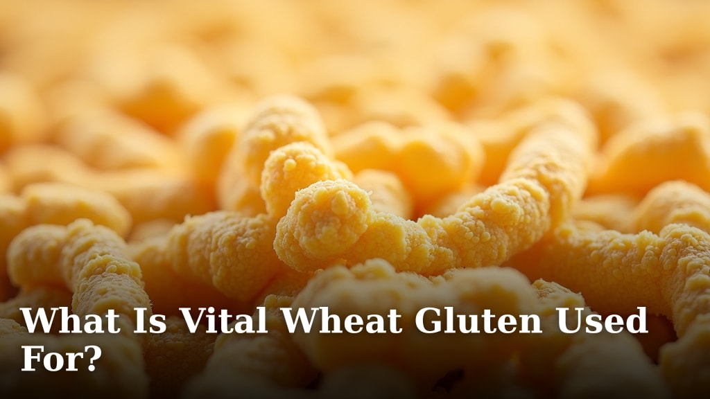 What Is Vital Wheat Gluten Used For?