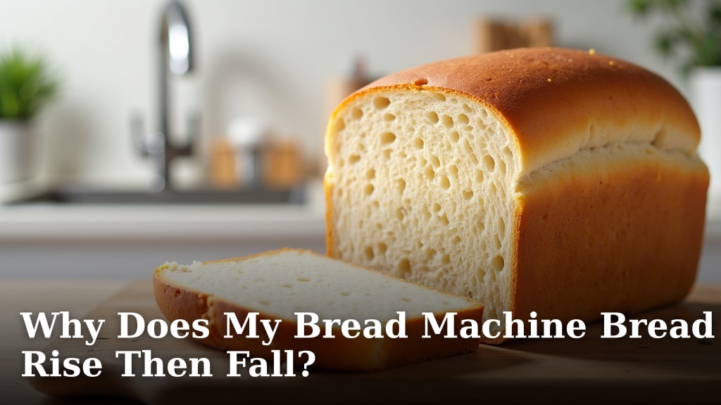 Why Does My Bread Machine Bread Rise Then Fall?