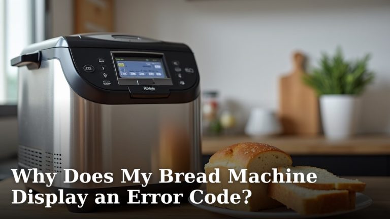 Why Does My Bread Machine Display an Error Code?