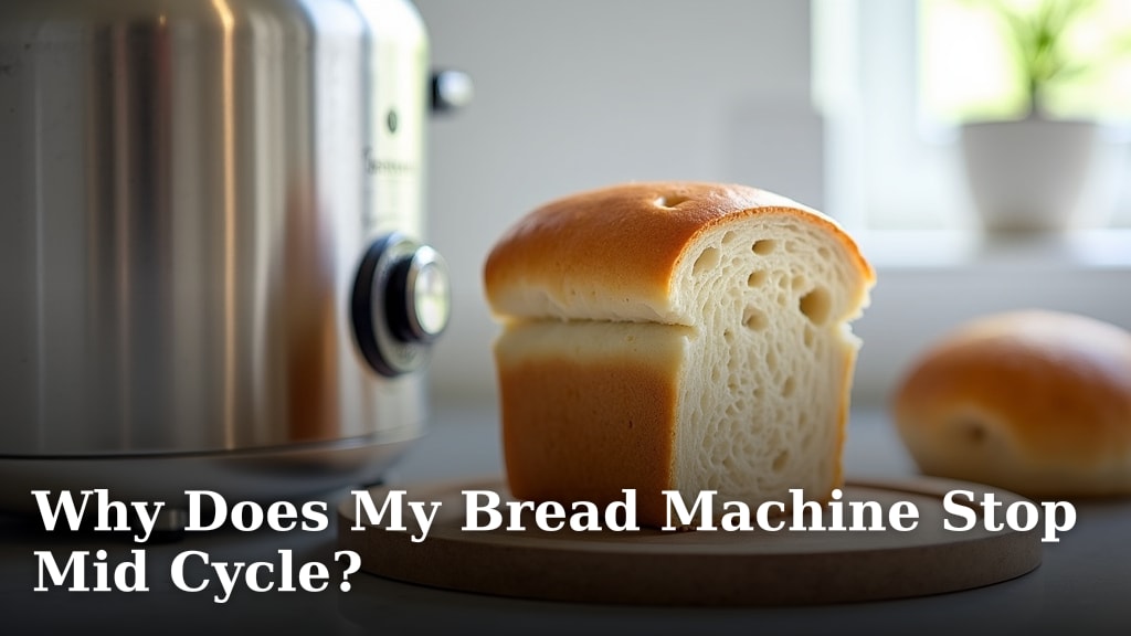 Why Does My Bread Machine Stop Mid Cycle?